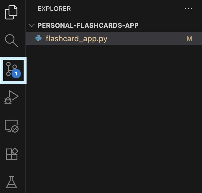 VS Code source control icon